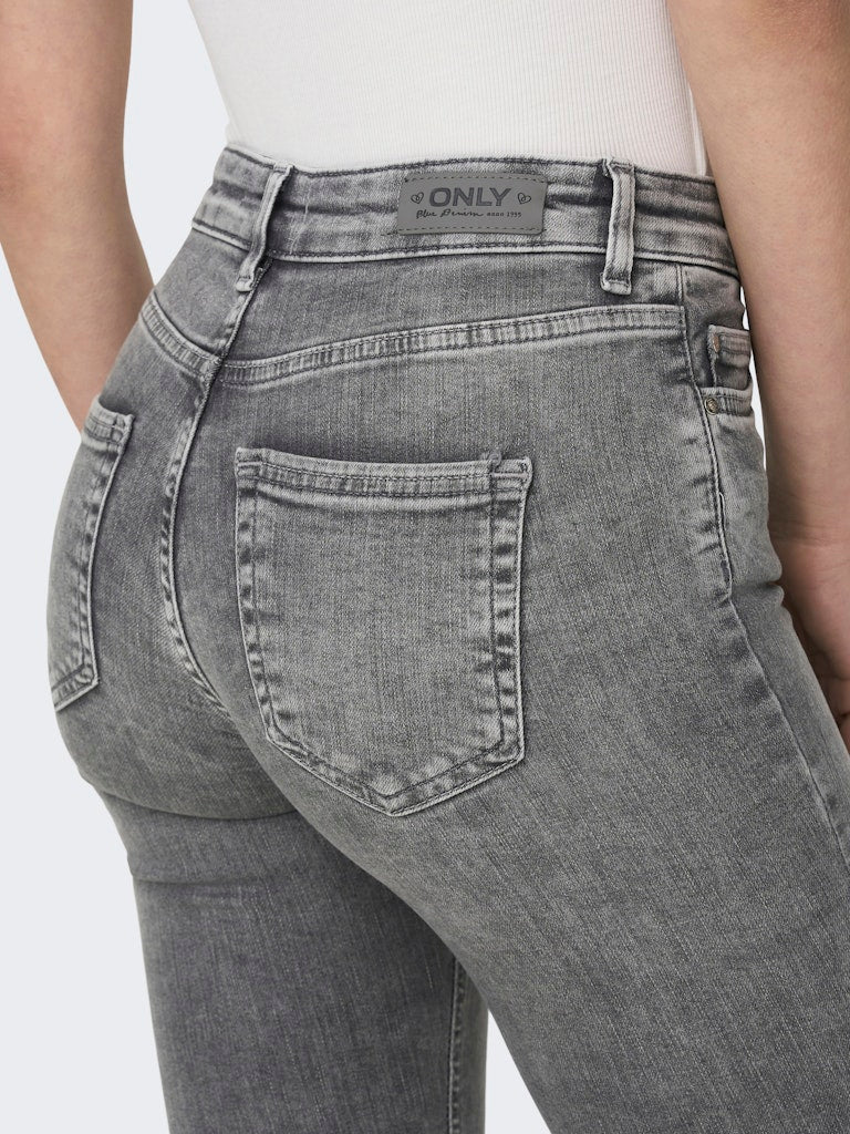 Only Damen Jeans Grey Denim