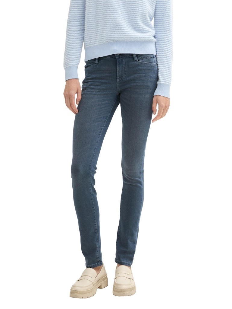 Tom Tailor Damen Jeans Mid Stone Blue