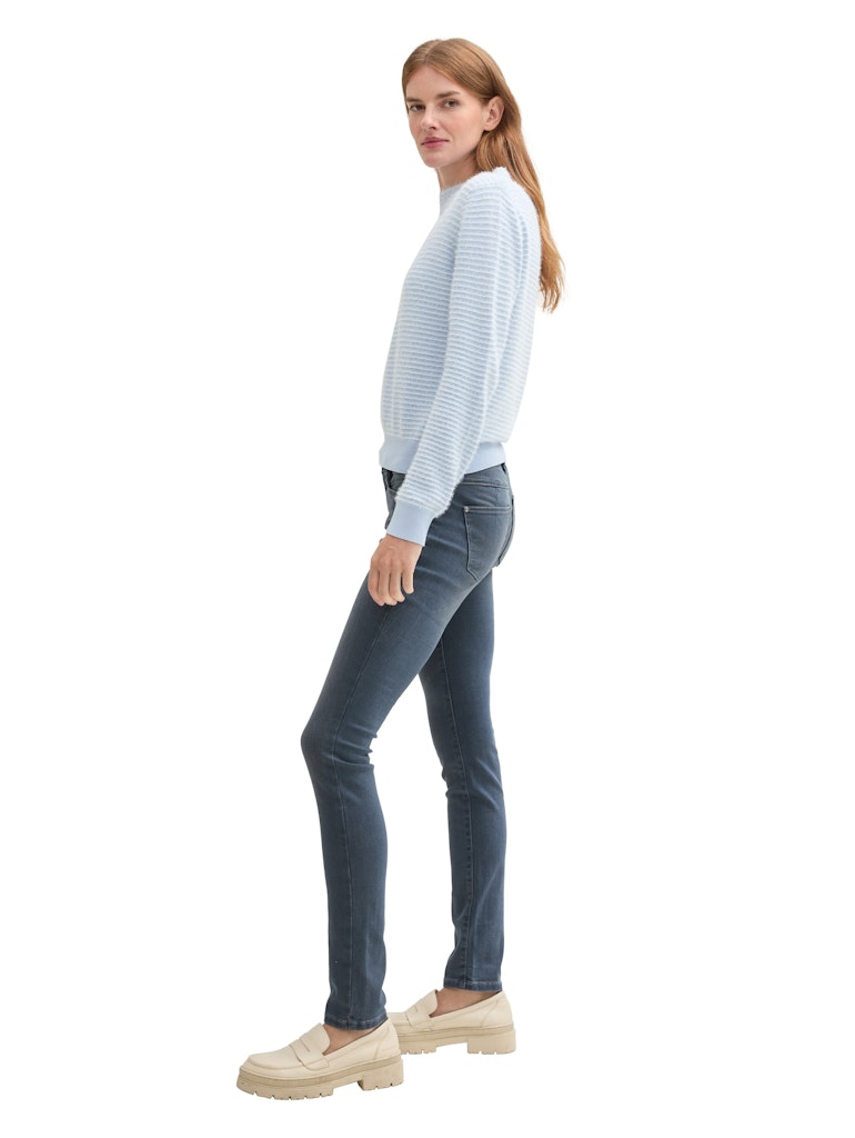 Tom Tailor Damen Jeans Mid Stone Blue
