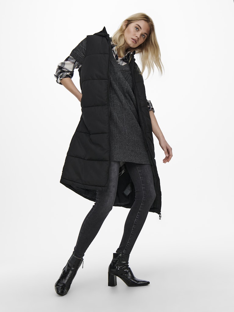 only Damen Outdoorwesten Black