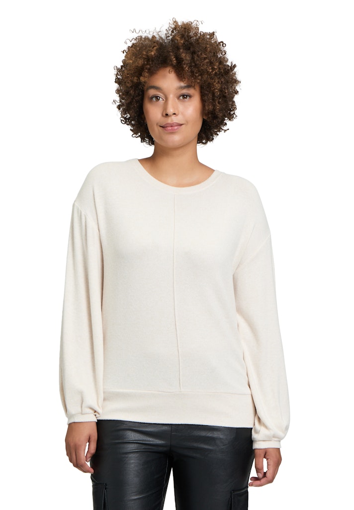 Cartoon Damen Sweatshirts Nature Melange