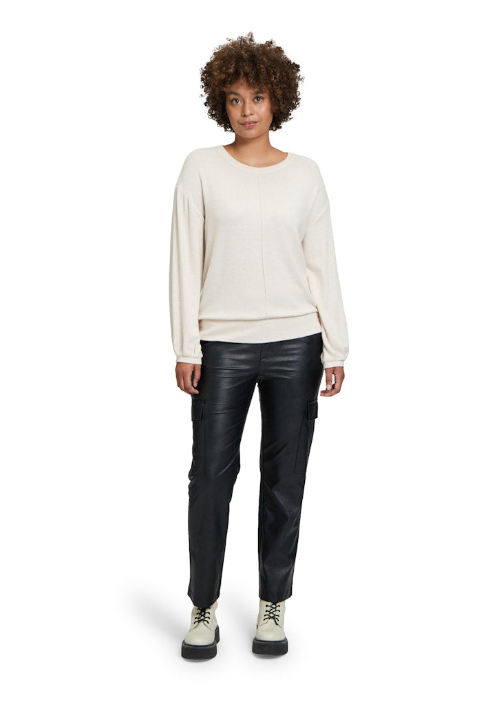 Cartoon Damen Sweatshirts Nature Melange