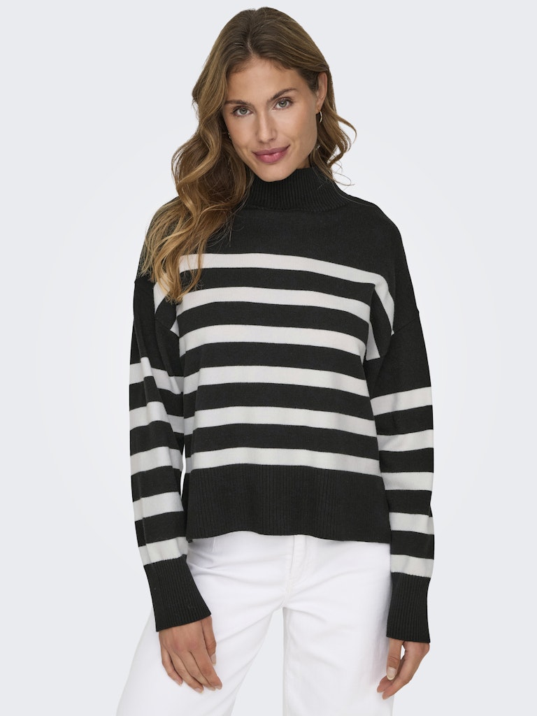Only Damen Pullover Black/Cloud Dan