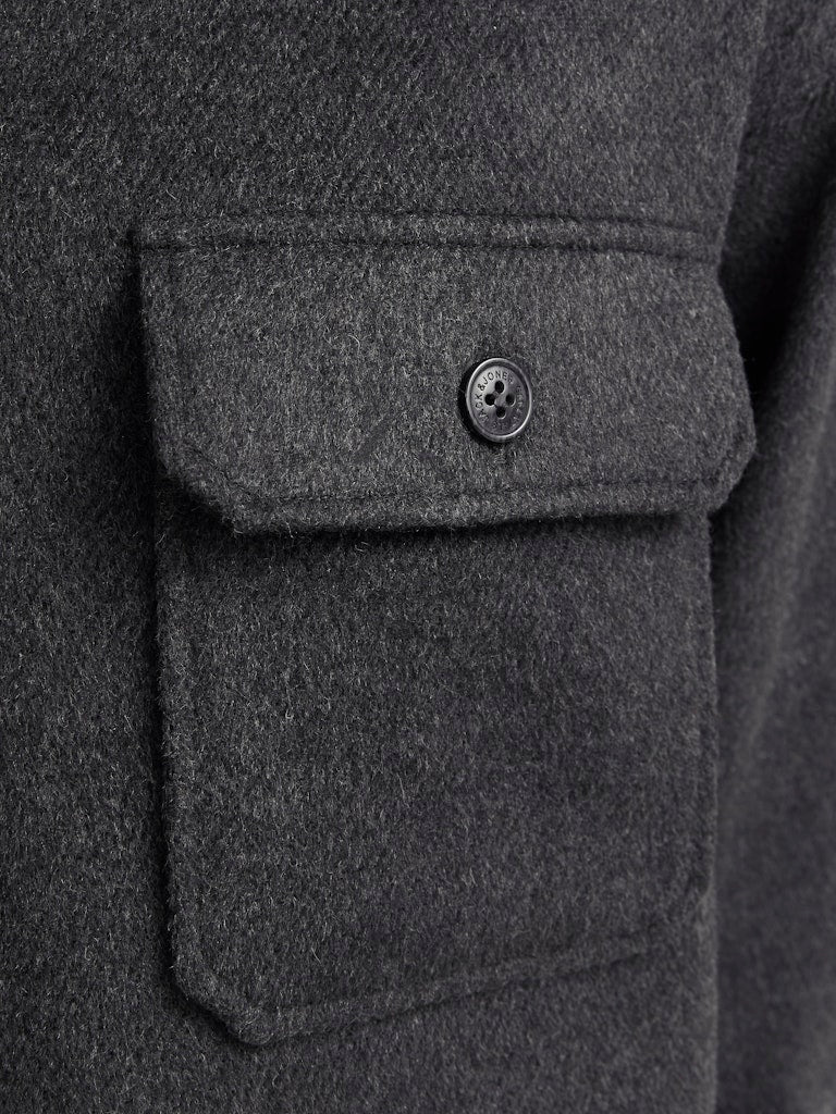 Jack & Jones Herren Hemden lang Black