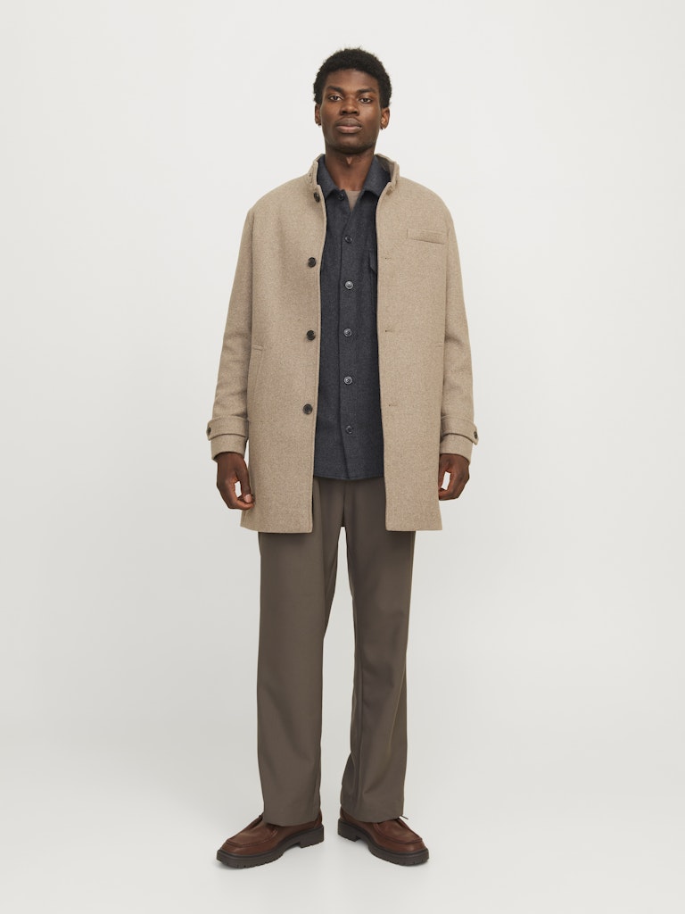 Jack & Jones Herren Hemden lang Black