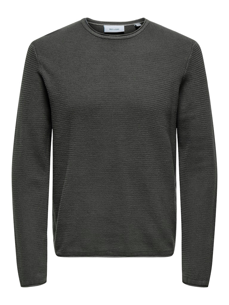 Only & Sons Herren Sweatshirts Grey Pinstripe