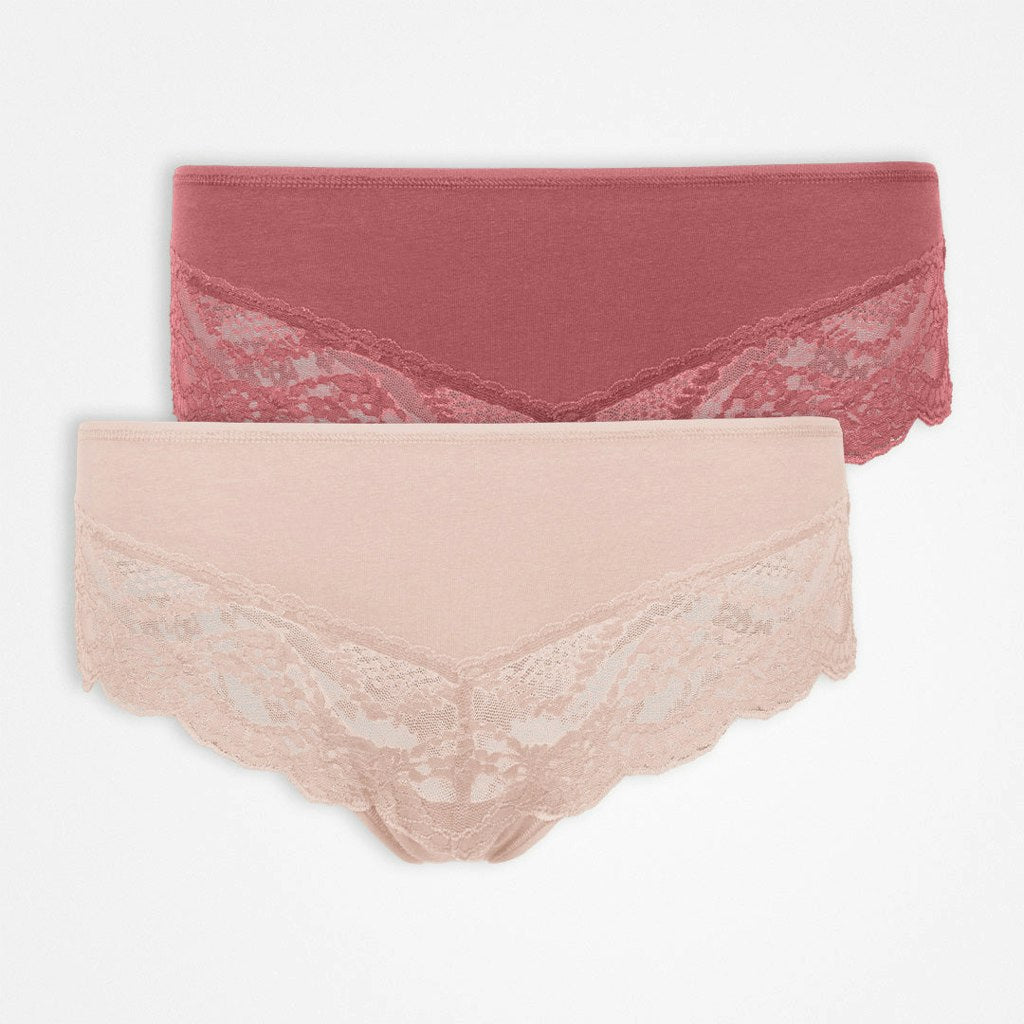 Snocks Slip  Apricot/Mau