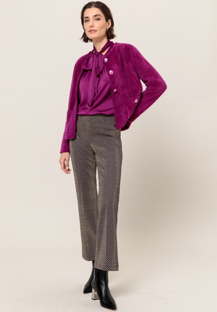 Bianca Damen Hosen Black Mix