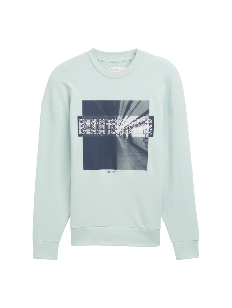 Tom Tailor denim Herren Sweatshirts Sea Foam
