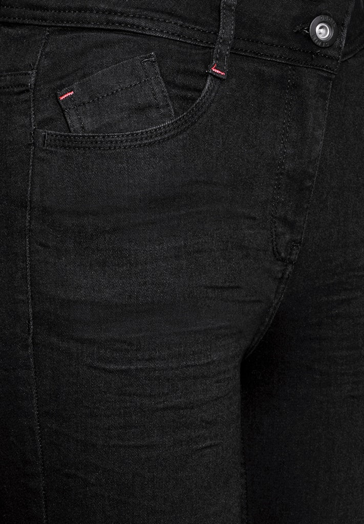 Cecil Damen Hosen Black