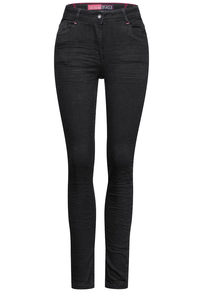 Cecil Damen Hosen  Black