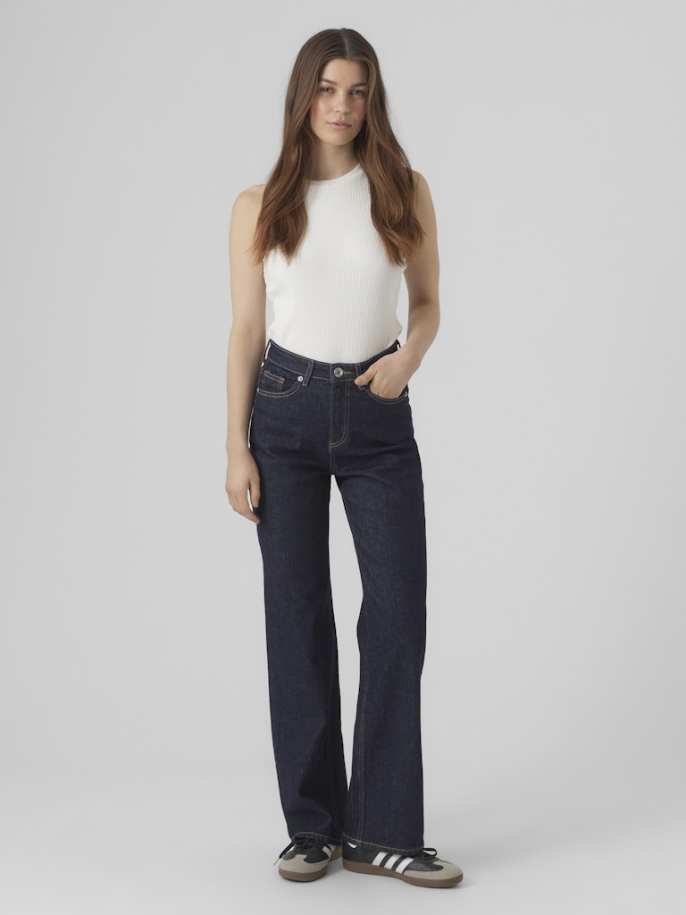 Vero Moda Damen Jeans Dark Blue Denim