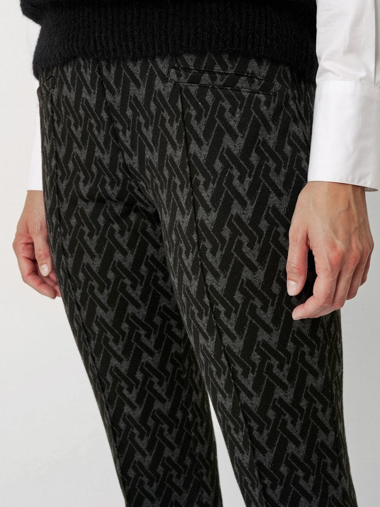 Toni Dress Damen Hosen Grey