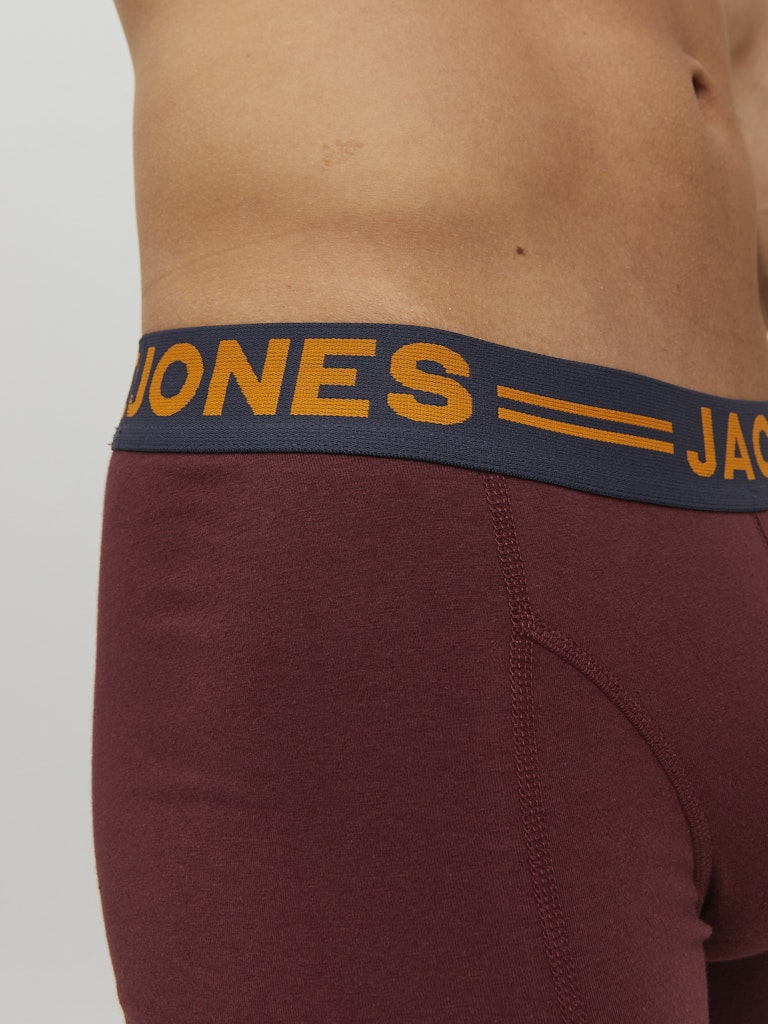 Jack & Jones Herren Wäsche Burgundy