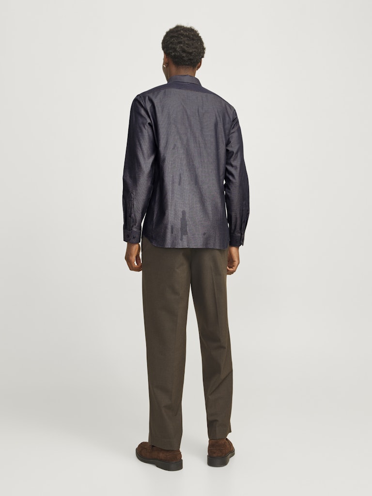 Jack & Jones Herren Hemden True Navy/Slim