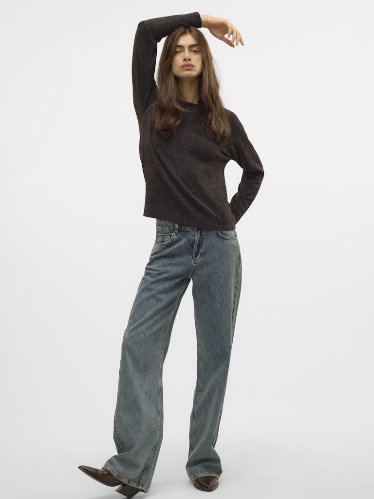 Vero Moda Damen Pullover Chocolate Torte