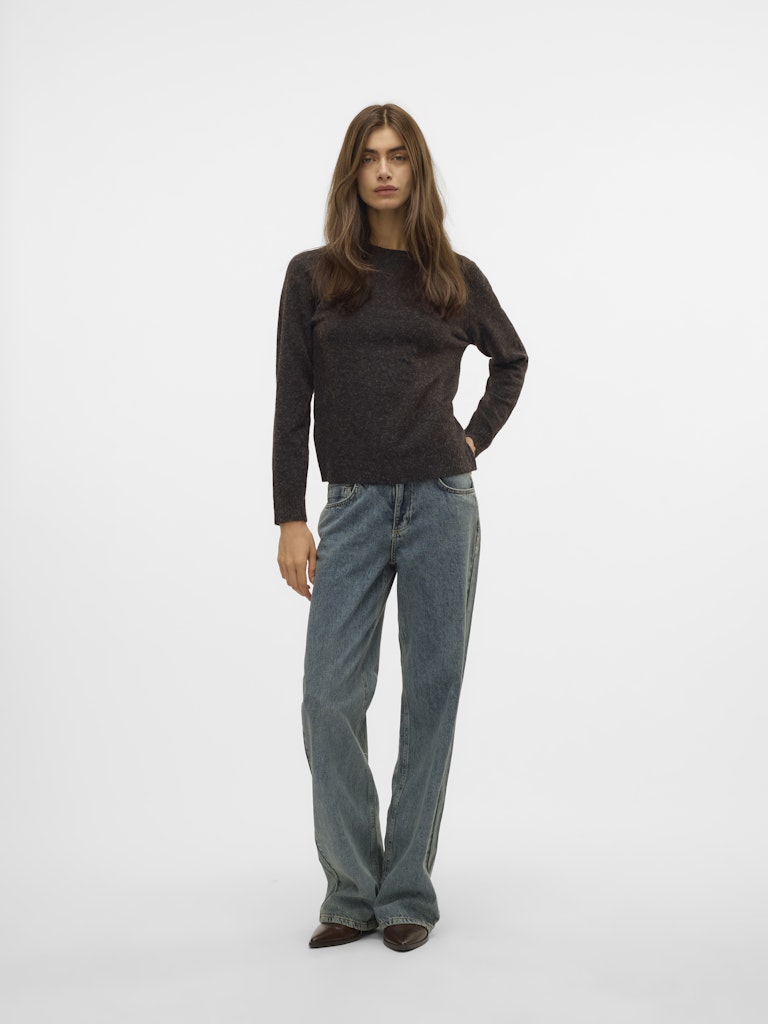 Vero Moda Damen Pullover Chocolate Torte