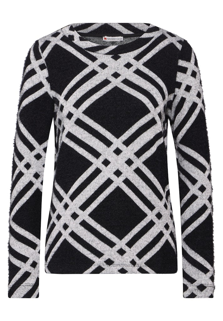 Street One Damen T-Shirts  Black