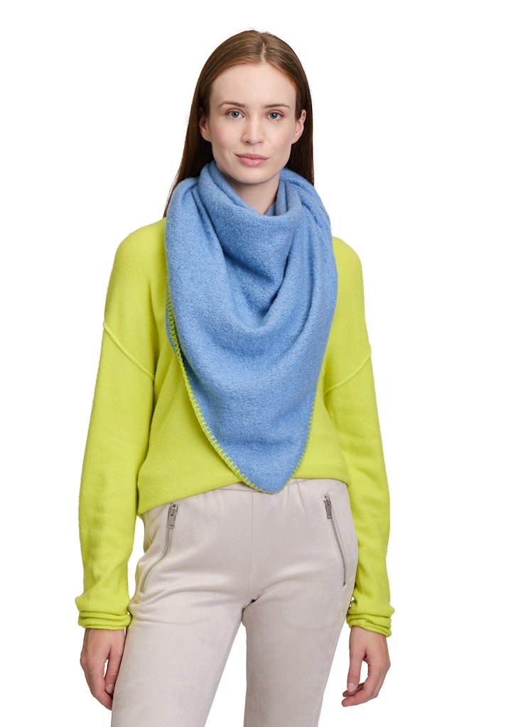 Cartoon Schal Blue/Yellow