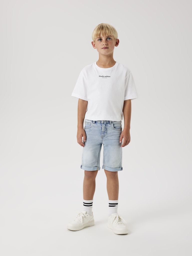 Name it Jungen Hosen & Shorts Light Blue Blea