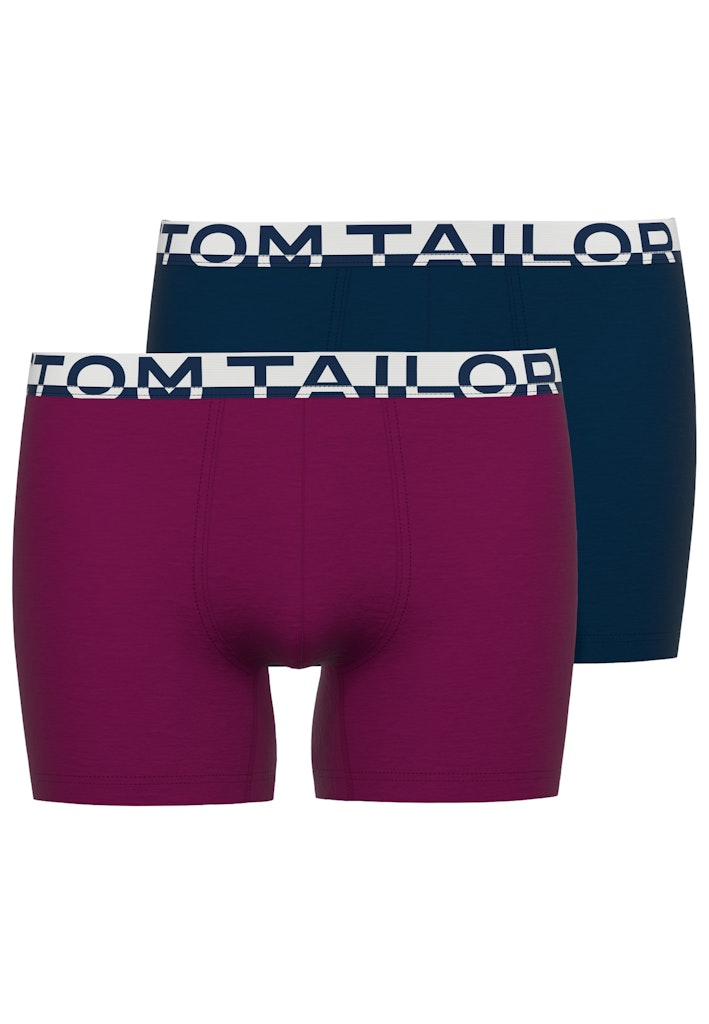 Tom Tailor Pant Rot-Dunkel-Mult