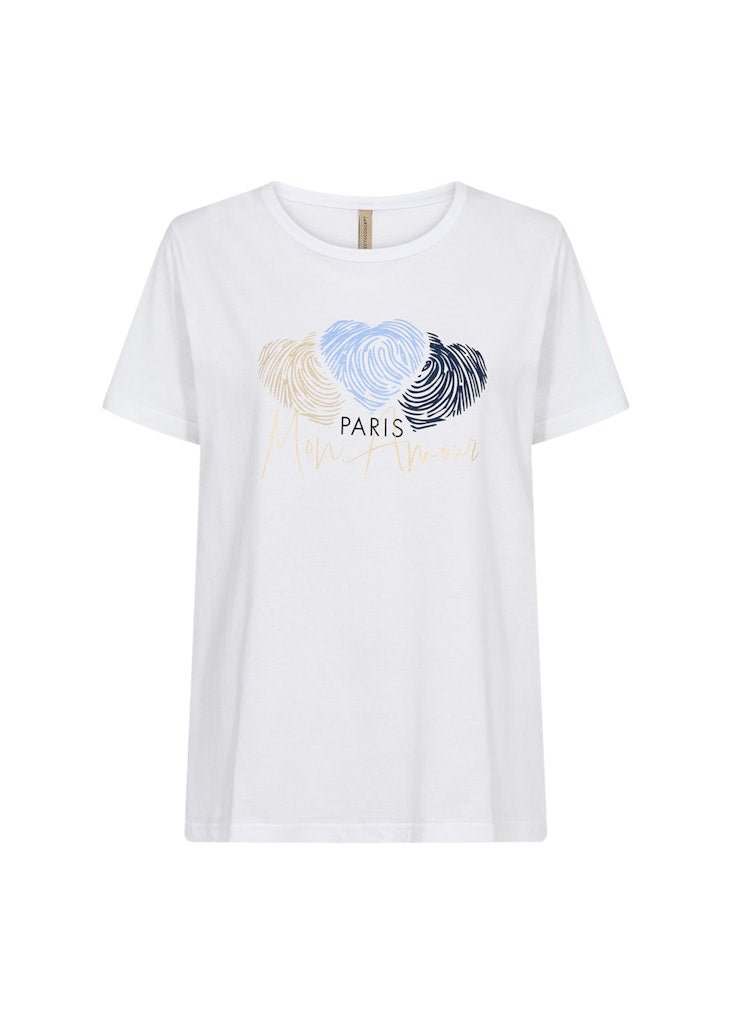 Soya Concept Damen T-Shirts White