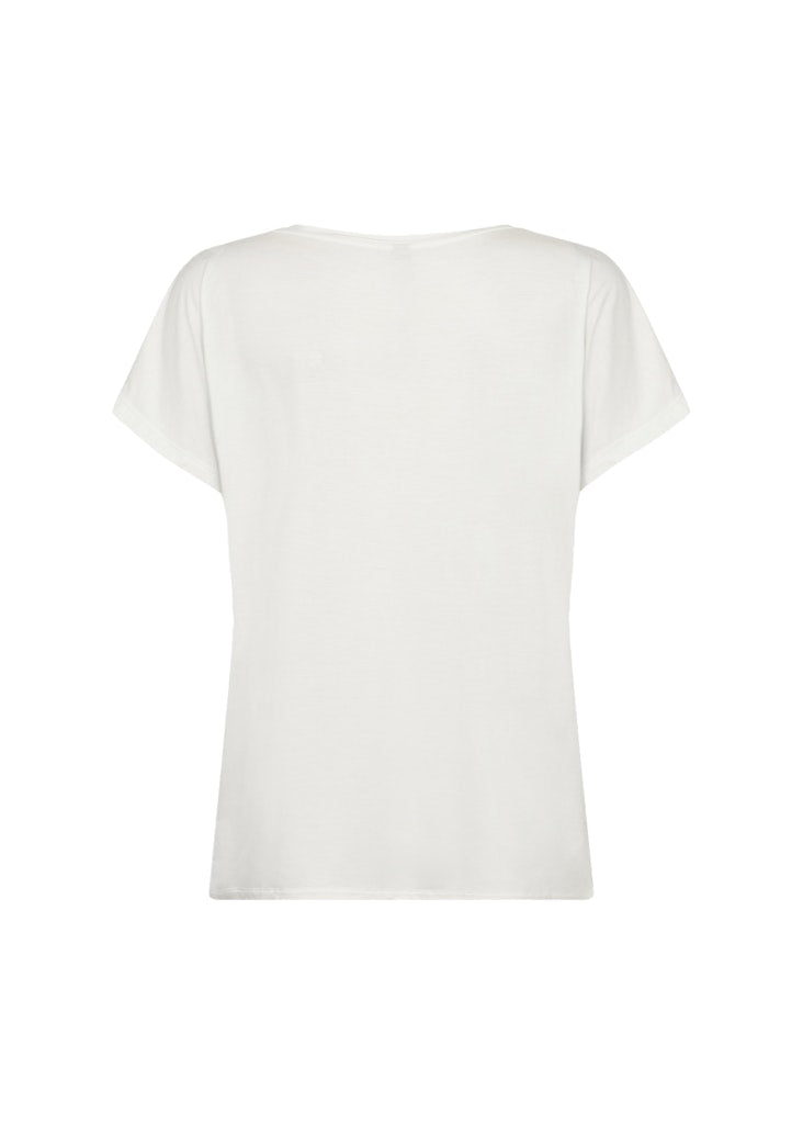 Soya Concept Damen T-Shirts Offwhite