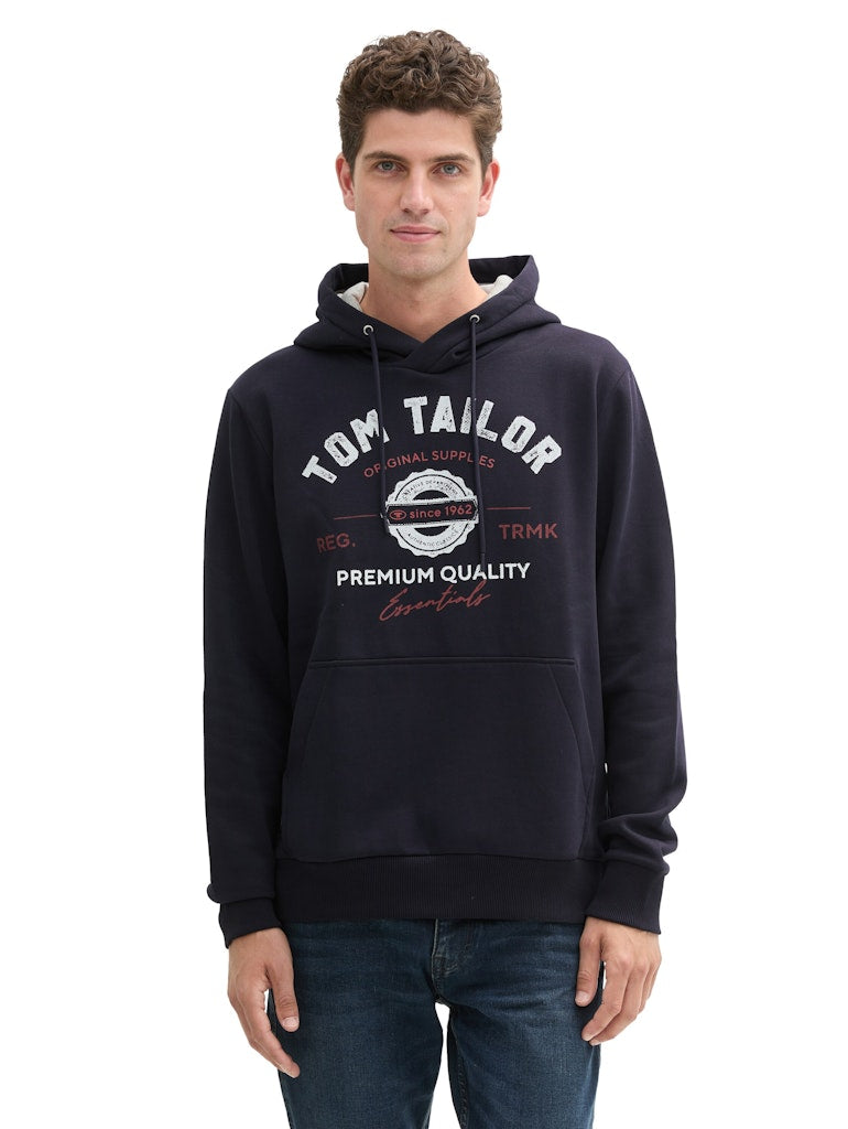 Tom Tailor Herren Sweatshirts Sky Captain Blu