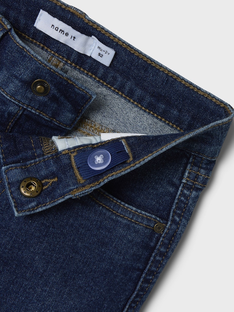 Name it Mädchen Hosen, Jeans & Leggings Dark Blue Denim
