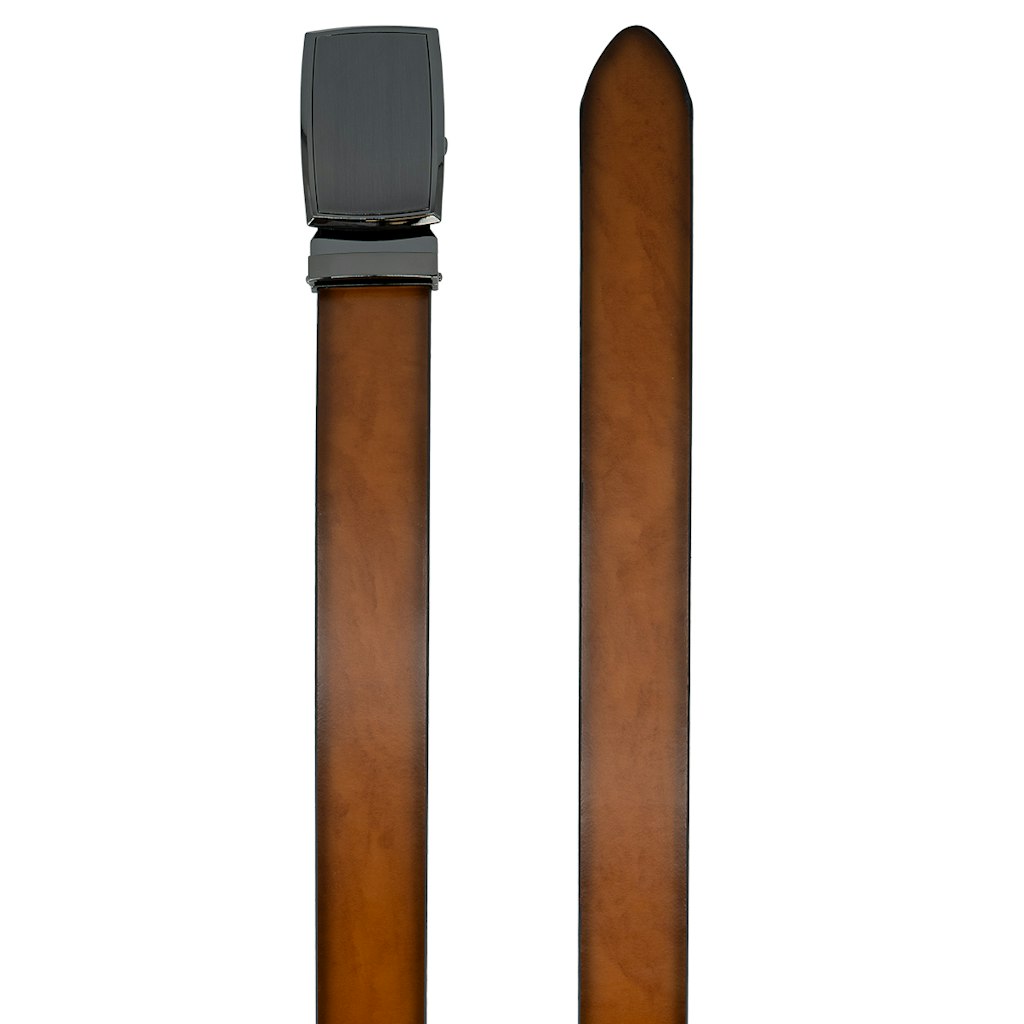 LINDENMANN Herren Gürtel Cognac