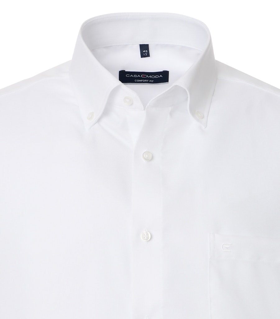 Casa Moda Herren Hemden lang Weiss