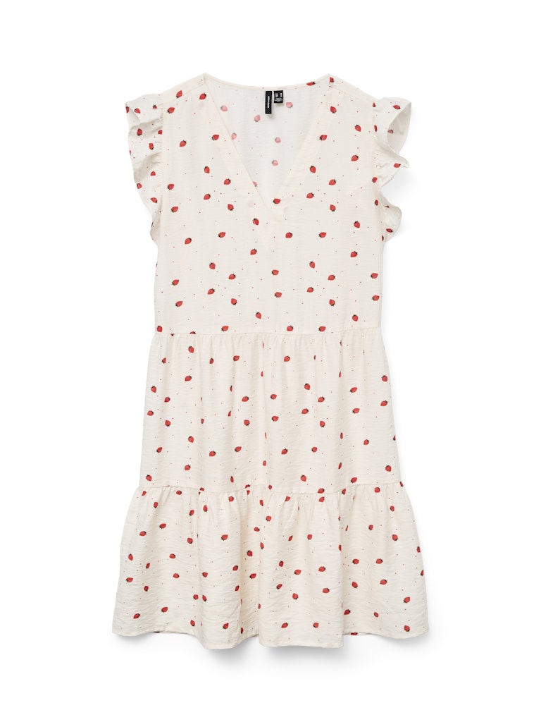 Vero Moda Damen Kleider Snow White/Stra