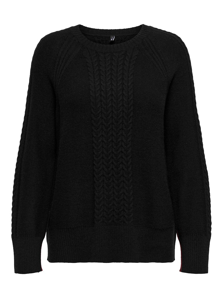 Only Damen Pullover Black