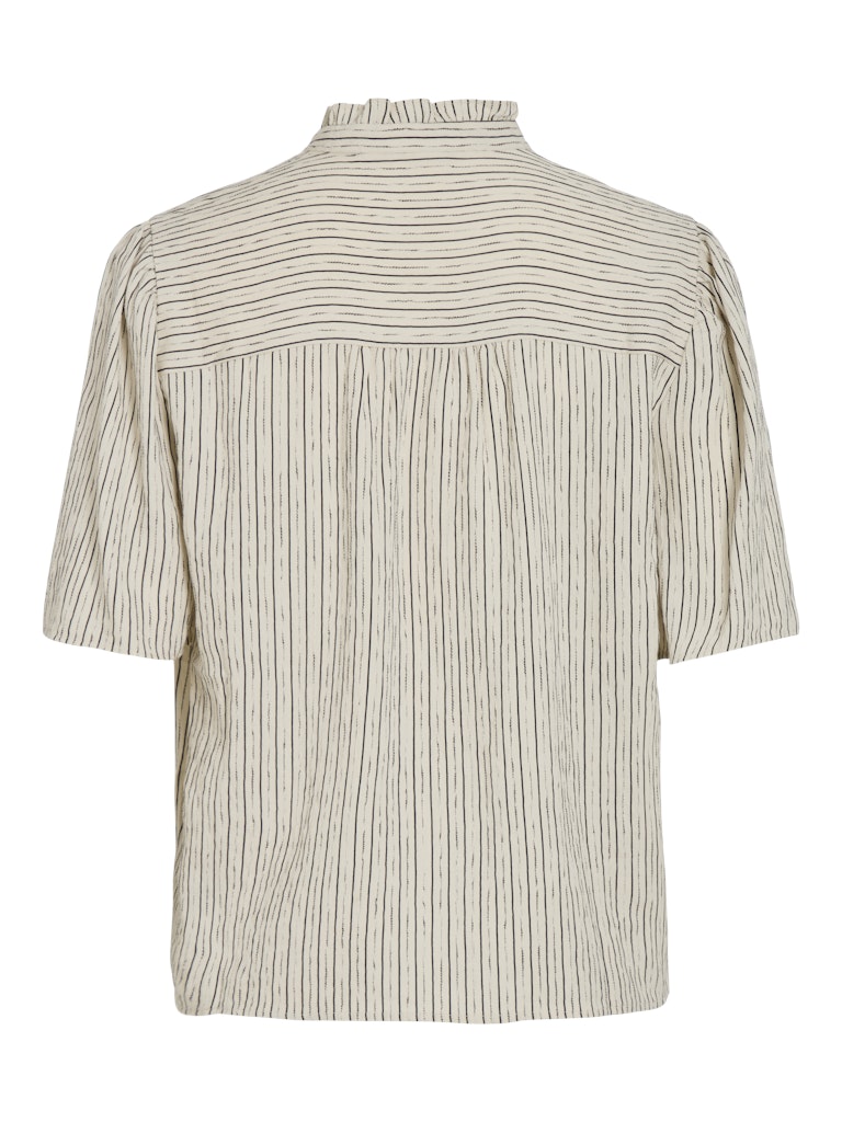 Vila Damen Tops Birch/Black Bea