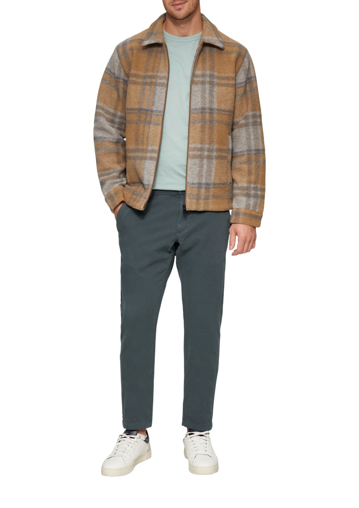 S. Oliver red Herren Hosen Grey/Black