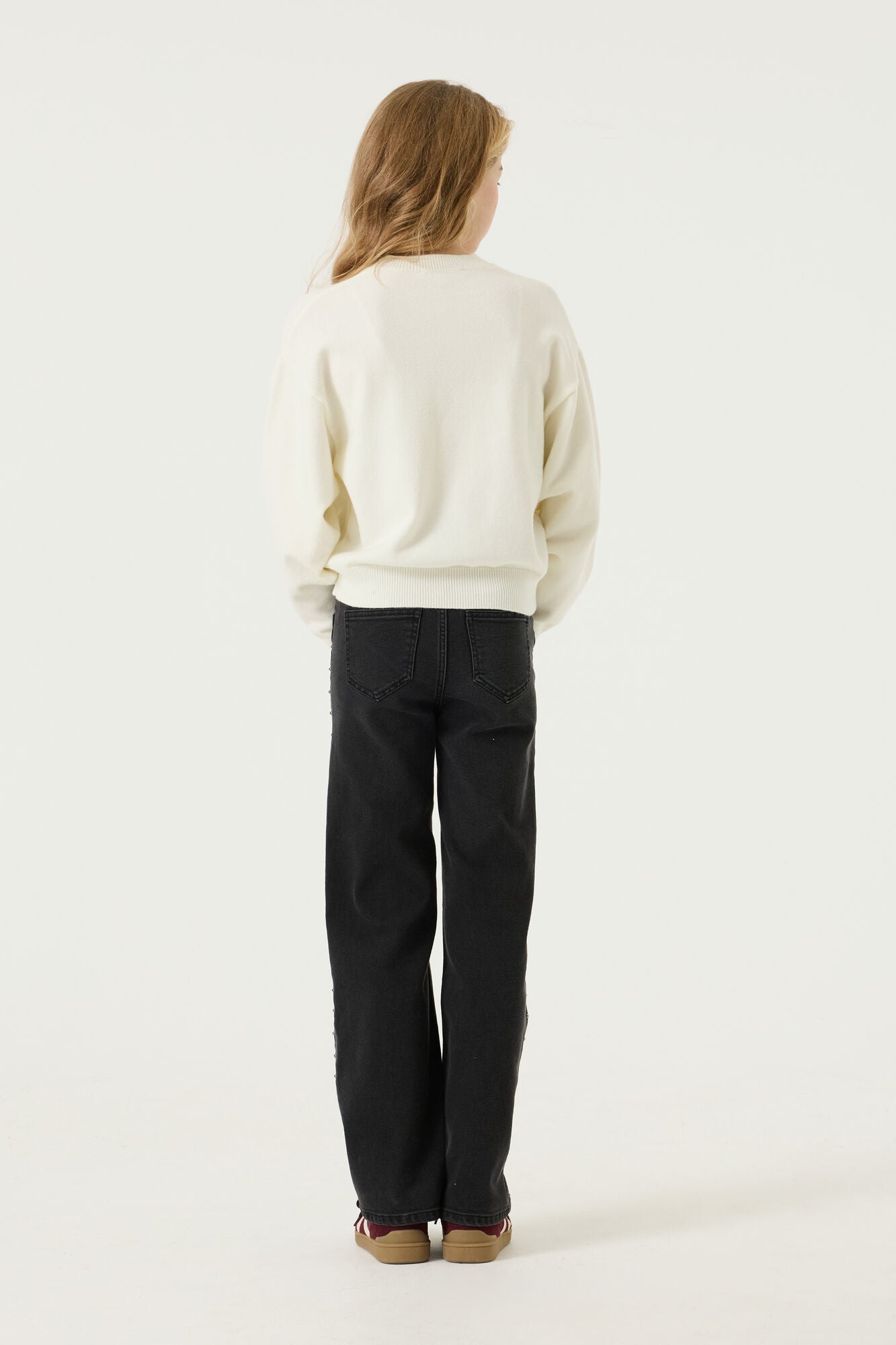 Garcia Mädchen Pullover & Strickjacken Off White