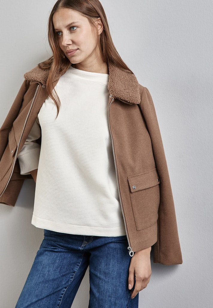 Street One Damen T-Shirts  Lucid Whi