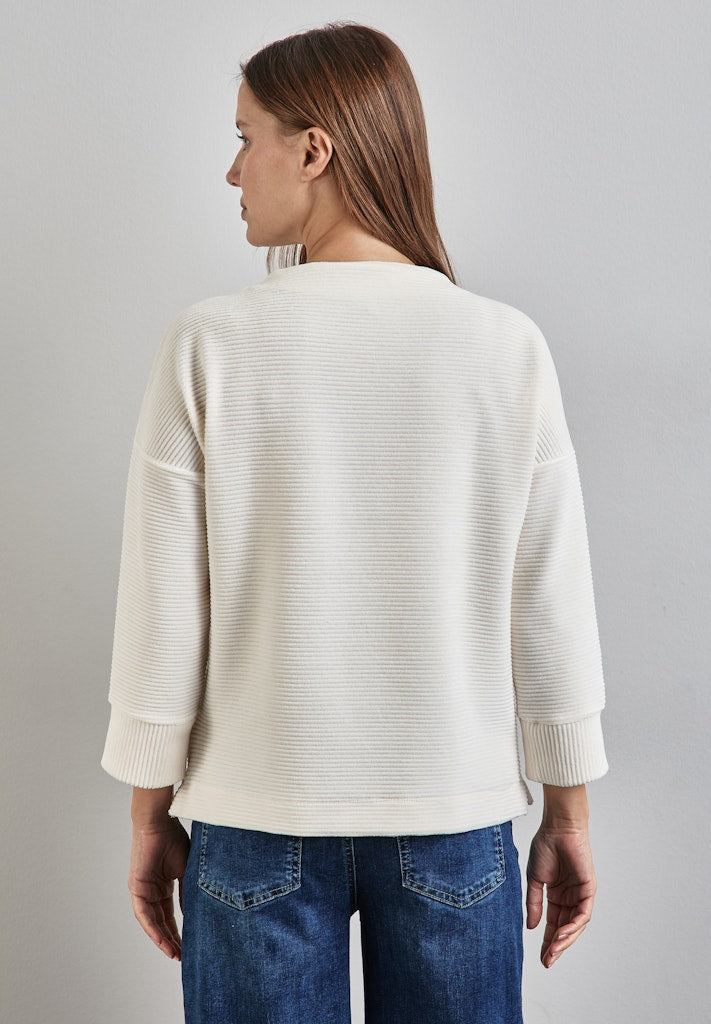 Street One Damen T-Shirts Lucid Whi