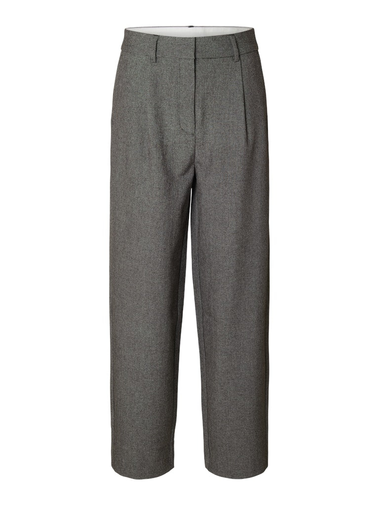 Selected Femme Damen Hosen Black/Structure