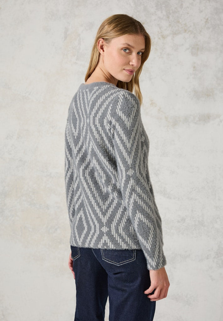 Cecil Damen T-Shirts Platinum