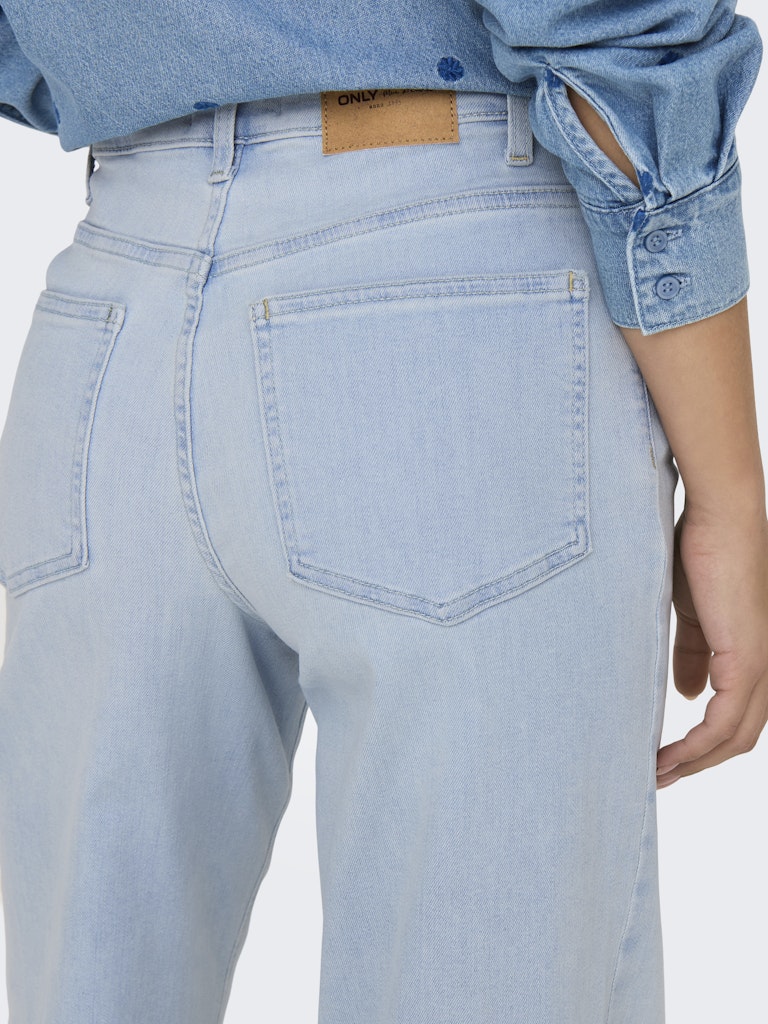 Only Damen Jeans Light Blue Blea