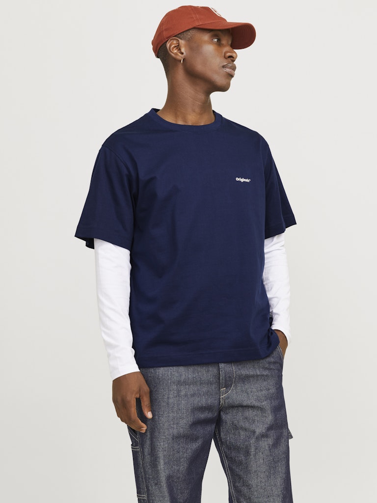 Jack & Jones Herren T-Shirts kurz Ocean Cavern