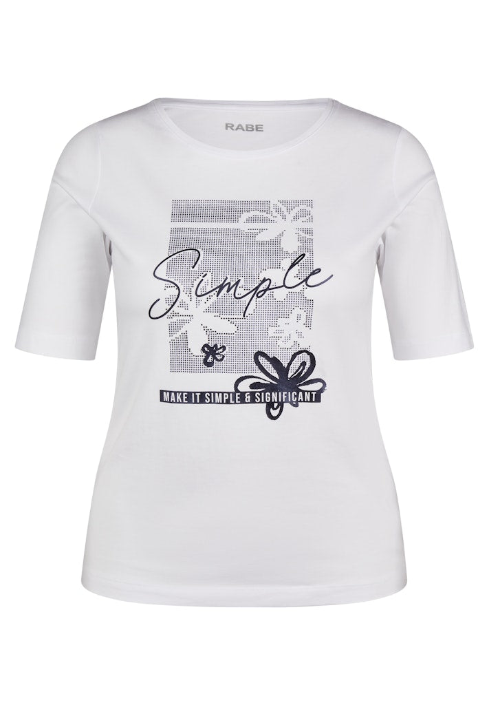 Rabe Damen T-Shirts Weiss