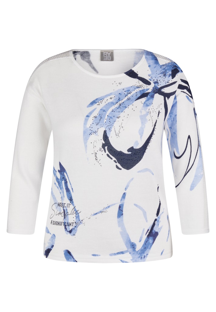 Rabe Damen Pullover Weiss