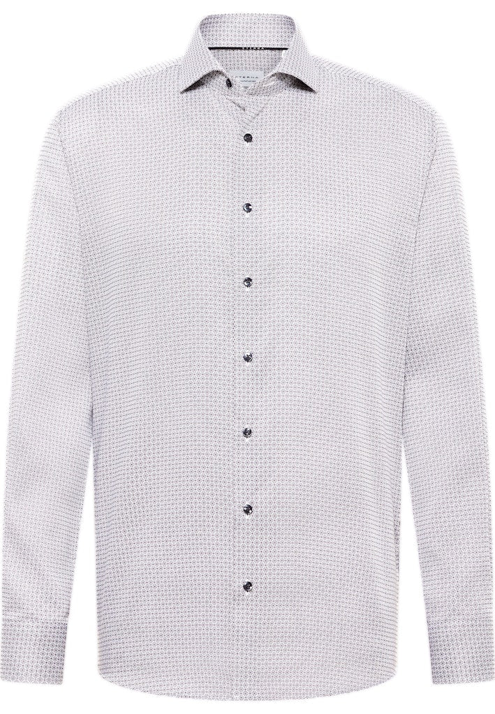 Eterna Herren Hemden lang  Silber