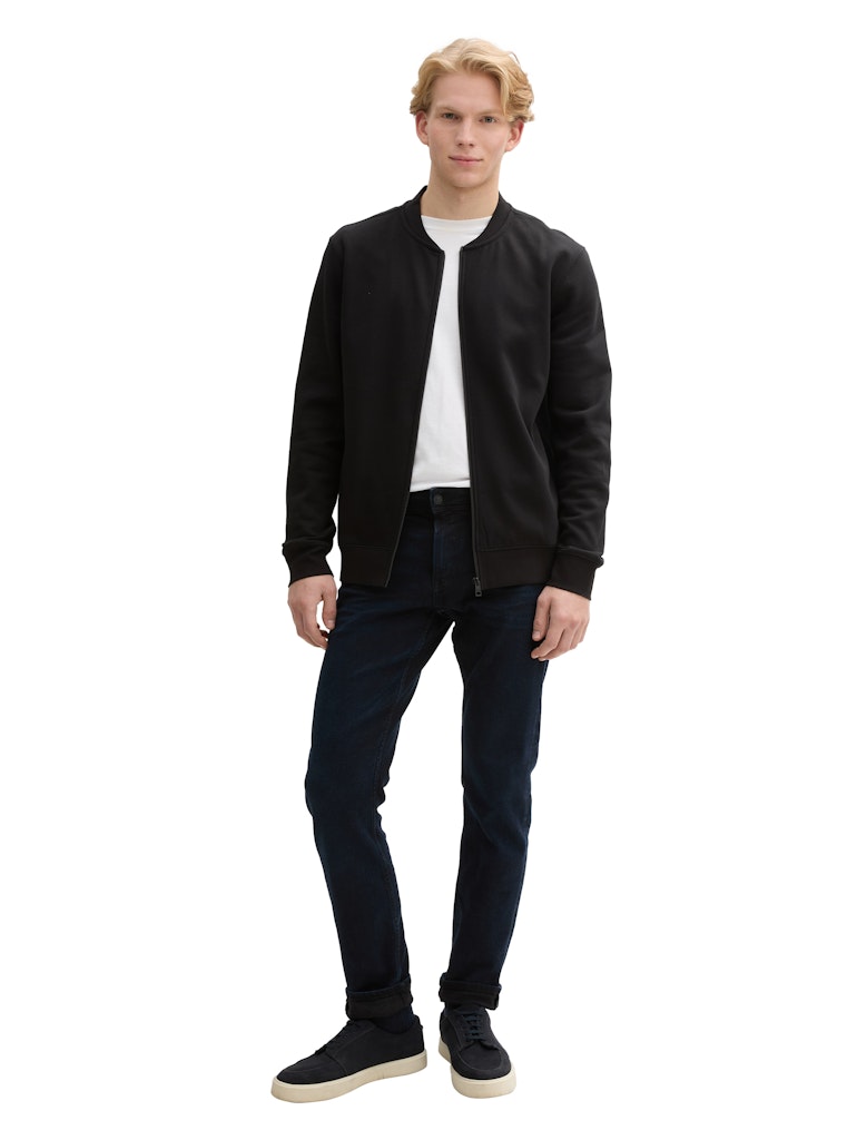 Tom Tailor denim Herren Sweatjacken Black