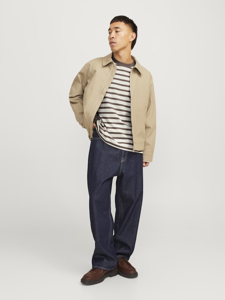 Jack & Jones Herren T-Shirts kurz Deep Taupe/Anti