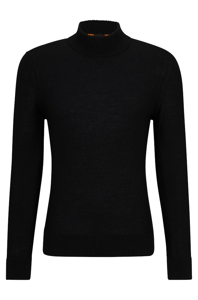 Boss Orange Herren Pullover  Black