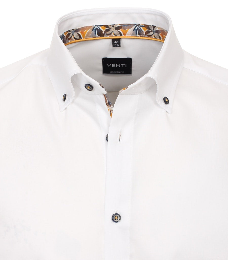 Casa Moda Herren Hemden lang Weiss