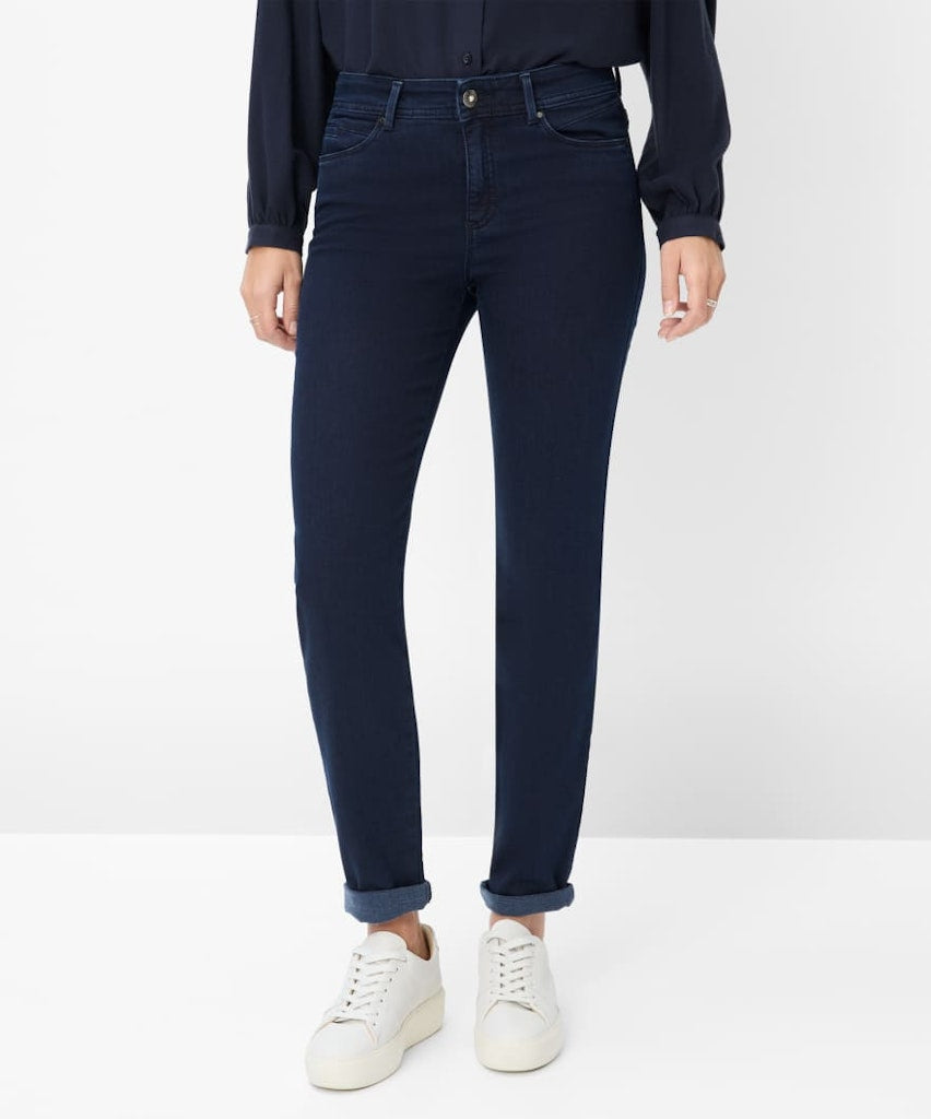 Brax Damen Jeans Clean Blue Blac